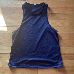 navy blue Lululemon tank top